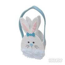 Cesta de Feltro Pequena Pelúcia Coelho - Cromus Cesta de Feltro Pequena Pelúcia Coelho - Cromus