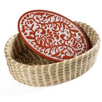 Cesta de Fermentação Funsky com Pedra para Pães de Massa Fermentada Cesta de Fermentação Funsky com Pedra para Pães de Massa Fermentada