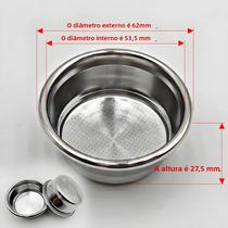 Cesta de Filtro de Café Expresso Breville - 1/2 Xícara - Pressurizada