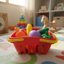 Cesta De Frutas Infantil Ou Legumes De Brinquedo Cesta De Frutas Infantil Ou Legumes De Brinquedo