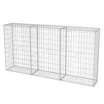 Cesta de Gabion Ergode em Aço Galvanizado 200x30x100 cm