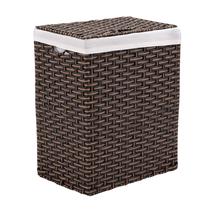 Cesta de lixo para roupa suja Seville Classics Premium Mocha Brown