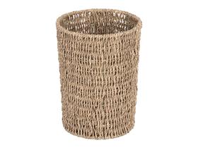 Cesta de lixo StorageWorks Wicker Handwoven Seagrass Small