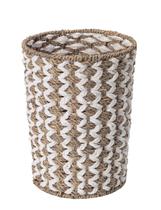 Cesta de lixo StorageWorks Wicker Small Trash Can Seagrass Cesta de lixo StorageWorks Wicker Small Trash Can Seagrass