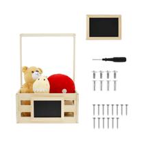 Cesta De Madeira Ajustável Para Chá De Bebê, Armazenamento Versátil Para Presentes De Recém-Nascido