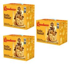 Cesta De Natal Bauducco Grande 20 Itens Exclusiva - Kit 3un Cesta De Natal Bauducco Grande 20 Itens Exclusiva - Kit 3un