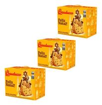 Cesta De Natal Bauducco Grande - Kit C/ 3un