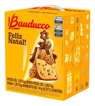 Cesta De Natal Bauducco Panetone Pequena 14 Itens