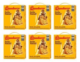 Cesta De Natal Bauducco Pequena 15 Itens - Caixa C/ 6un Cesta De Natal Bauducco Pequena 15 Itens - Caixa C/ 6un