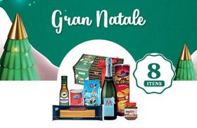 Cesta De Natal gran natale 8 itens Cesta De Natal gran natale 8 itens