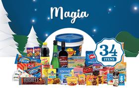 cesta de natal magia 34 itens cesta de natal magia 34 itens