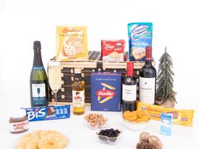 Cesta de Natal Merlot - 22 itens Cesta de Natal Merlot - 22 itens