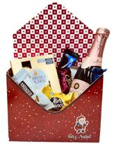 Cesta de Natal Presente Luxo Espumante Ferrero Rocher Bombom Cesta de Natal Presente Luxo Espumante Ferrero Rocher Bombom