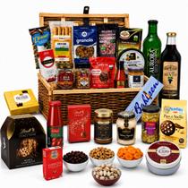 Cesta de Natal Sem Álcool Premium CURAÇAO 30 Itens 2026 Cesta de Natal Sem Álcool Premium CURAÇAO 30 Itens 2026