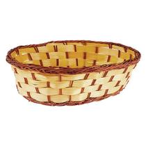 Cesta De Palha Oval Pequeno - ART HOUSE