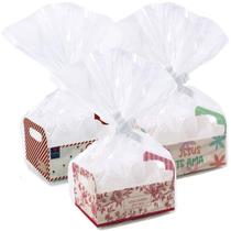 Cesta de Papel KIT Caixote G 25X18,5X9,5CM - Pacote com 10