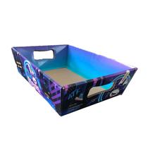 Cesta de Papel Páscoa Fliperama 30cm x 22cm x 10cm Cesta de Papel Páscoa Fliperama 30cm x 22cm x 10cm