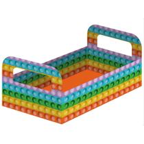 Cesta de Papel Pop It 19cm x 13cm x 5cm