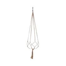 Cesta De Parede Suspensa De Rede Para Vasos De Flores, Feita À Mão Em Algodão E Corda De Cânhamo, Cesta De Parede Suspensa De Rede Para Vasos De Flores, Feita À Mão Em Algodão E Corda De Cânhamo,