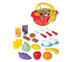 Cesta de Piquenique - Vemelha - 8406 - Braskit