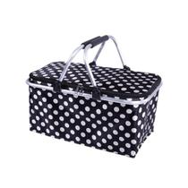 Cesta de piquenique Wokex Polka Dot Isolador de Calor 46x28x23