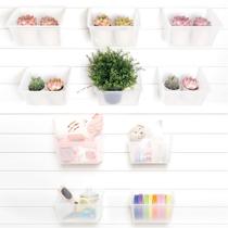 Cesta de prateleiras de acessórios Slatwall BFPeaky de 10 peças Slatwall Bins