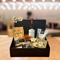 Cesta de Presente com Vinho Gentileza Empresarial Cesta de Presente com Vinho Gentileza Empresarial