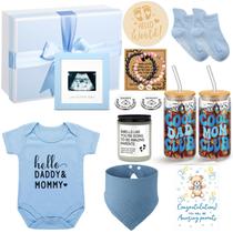 Cesta de presente para chá de bebê Honeydak, 13 peças, conjunto New Mom Cesta de presente para chá de bebê Honeydak, 13 peças, conjunto New Mom