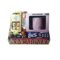 Cesta de Presente Pessoas Especiais com Caneca Fé Cesta de Presente Pessoas Especiais com Caneca Fé