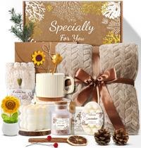 Cesta de Presente Spa Coralogo 11 Peças Conjunto Relaxante Girassol Cesta de Presente Spa Coralogo 11 Peças Conjunto Relaxante Girassol