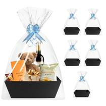 Cesta de presente Xniseng pacote com 5 Papelão vazio 25x21,5x9cm Cesta de presente Xniseng pacote com 5 Papelão vazio 25x21,5x9cm