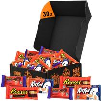 Cesta de Presentes com 30 Barras de Chocolate Katie's Kandy Korner Cesta de Presentes com 30 Barras de Chocolate Katie's Kandy Korner