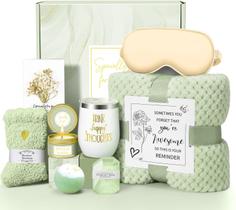 Cesta de presentes Kalokey Spa Set com copo, vela, bomba de banho