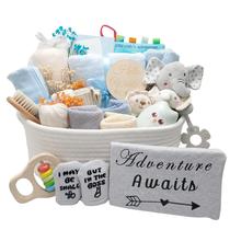 Cesta de Presentes Kipwake para Bebê - 27 Peças Essenciais para Recém-Nascido