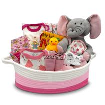 Cesta de presentes para bebês Nikki's Gift Baskets Bundle of Joy Girl