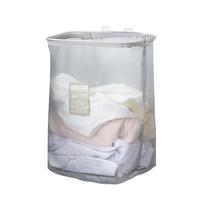 Cesta de roupa suja, Cesta de armazenamento de roupas, Cesta de lavanderia doméstica dobrável sem perfurações