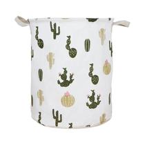 Cesta De Roupa Suja Dobrável Redonda, Balde De Armazenamento De Brinquedos Infantis, Saco De