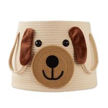 Cesta de Tecido Hugaboom para Cães Grandes - Com Alças para Transporte e Armazenamento Cesta de Tecido Hugaboom para Cães Grandes - Com Alças para Transporte e Armazenamento