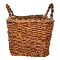 Cesta Decorativa Mearin de Seagrass - 25x25x20cm - 1 unidade - Rizzo Cesta Decorativa Mearin de Seagrass - 25x25x20cm - 1 unidade - Rizzo