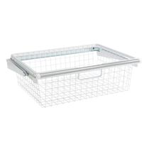 Cesta Deslizante Rubbermaid Configurations para Armário - Branca Cesta Deslizante Rubbermaid Configurations para Armário - Branca