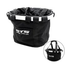 Cesta Dianteira GTS Engate Rápido para Bicicleta Preta até 5kg Cesta Dianteira GTS Engate Rápido para Bicicleta Preta até 5kg