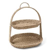 Cesta Dupla Com Alça Fiber 50Cm - Copa & Cia Cesta Dupla Com Alça Fiber 50Cm - Copa & Cia