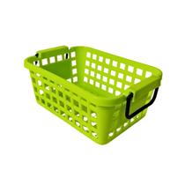 Cesta Empilhável Multiuso Exclusive Verde Neon