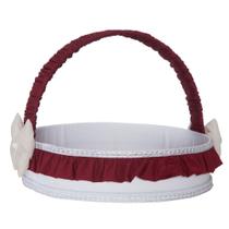 Cesta Esplendor Marsala para Quarto de Bebê 01 Peça - Coleção Conforto - Happy Baby