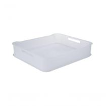 Cesta Fit Maxi 38 X 31,6 X 8 Cm Natural Coza Cesta Fit Maxi 38 X 31,6 X 8 Cm Natural Coza