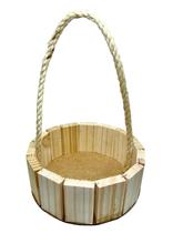 Cesta Fraldeira 20x7cm Cestinha Madeira Redonda Pascoa 8un Cesta Fraldeira 20x7cm Cestinha Madeira Redonda Pascoa 8un