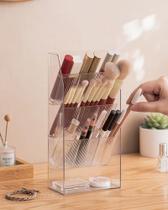 Cesta Giratória Pincéis de Make Penteadeira Organizadora Objetos Beleza Cremes Perfumes Esmalte Top Cesta Giratória Pincéis de Make Penteadeira Organizadora Objetos Beleza Cremes Perfumes Esmalte Top