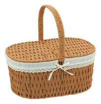 Cesta Home&Co 38x40x19cm Fibra Natural Cesto Organizador Multiuso para Casa Cesta Home&Co 38x40x19cm Fibra Natural Cesto Organizador Multiuso para Casa