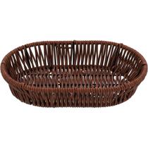 Cesta Home&Co 4x21x14cm Plástico Natural Organizador Multiuso para Casa e Closet Cesta Home&Co 4x21x14cm Plástico Natural Organizador Multiuso para Casa e Closet