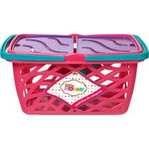 Cesta Infantil Fun de Compras - com Acessórios - Little Mommy Rosa